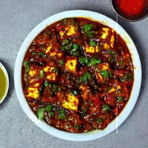 Lets Sparkle Up Paneer Chilli Dry
