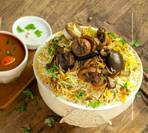 Mushroom Biryani