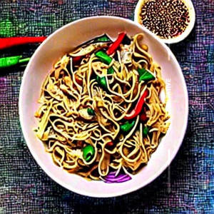 Chicken Chow Mein Noodles (gravy)