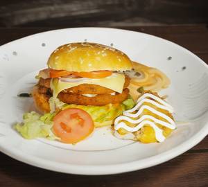 Double patty burger