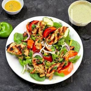 Grilled Chicken Swarma Salad