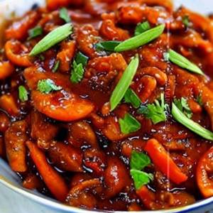 Mushroom chilli