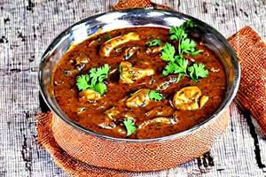 Mushroom kadhai                                                                                                                                                           