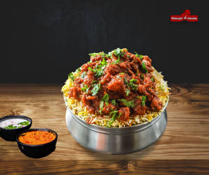 Spl Pot Chicken Kebab Biriyani