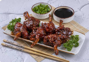 Chicken Lollypop Manchurian Dry (8pcs)