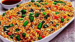 Schzwan Fried Rice Veg