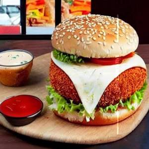Paneer Cheese Burger