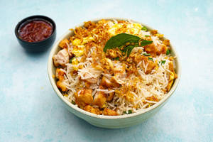 Chicken Burnt Garlic Fried Rice