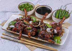 Chicken Lollipop Chilly Dry (8pcs)