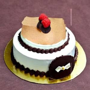 Choco truffle Swiss cake.