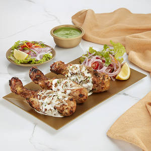 Chicken Afghani Tangdi Kebab [3 Pcs]