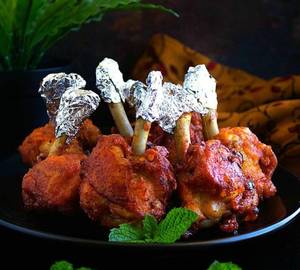 Gun Powder chicken Lollipop
