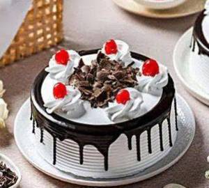 Fresh Black Forest Eggless Cake 500Grams