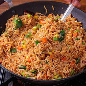 Chilly Garlic Fried Rice