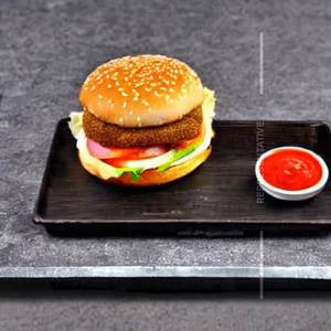 Aloo Tikki Cheese Burger
