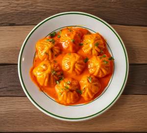 Veg Gravy Momos [Half]