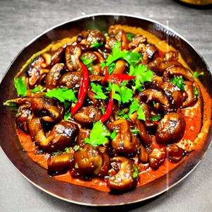 Chilli Schezwan Mushroom