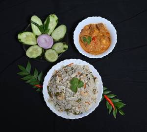 Egg Fried Rice With Paneer Masala [7 Pieces]