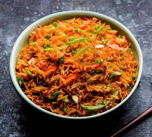 Schezwan veg fried rice