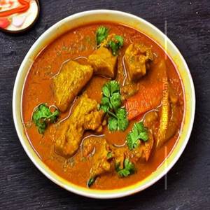 Fish Curry Fish Steam Rice