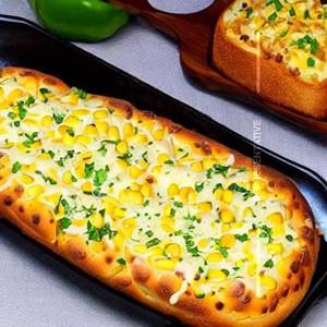 Corn Cheese Garlic Bread