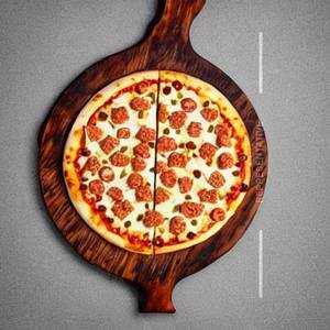 Chicken Saudage Pizza Small     