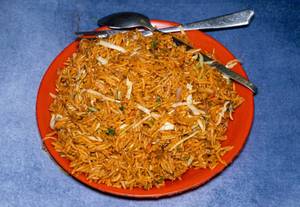 Veg hong kong fried rice