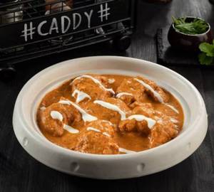 Veg Momos in Butter Chicken gravy [Half]
