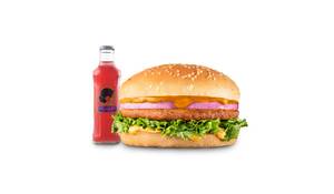 Amritsari Murgh Makhani Burger Super Saver Combo