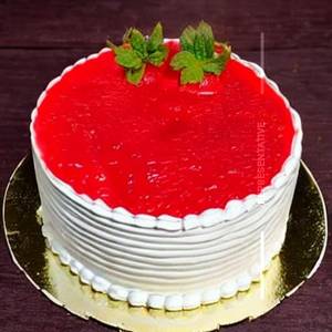 Strawberry Cream Cake