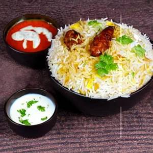 Aloo Biryani rice