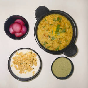 Moong Dal Khichdi & Raita Bowl