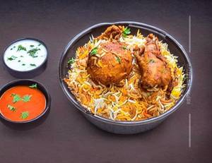 Chicken biryani [ single ]