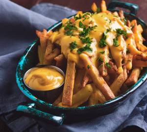 Pizza punch fries