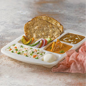 Special Thali with Tandoori Roti