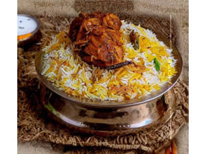 Chicken Dum Biryani Family