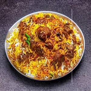 Beef Chilli Biryani Half kg