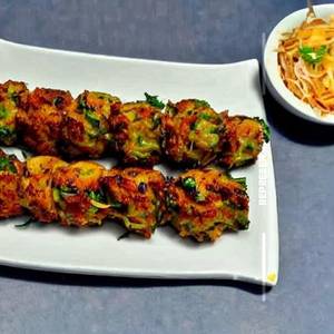 Chicken Cheese Onion Seekh Kebab