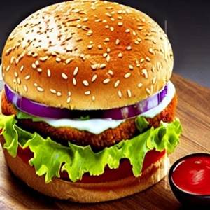Paneer cheese burger