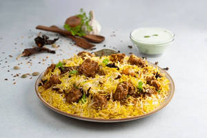 Chicken Biryani Boneless + Raita