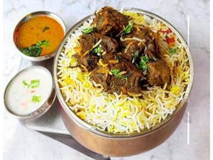 Gongura Mutton Biryani Family