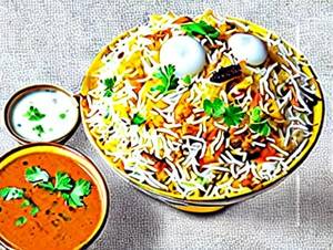 Handi biryani