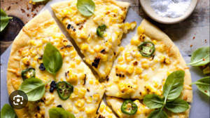Jalapenos Sweet Corn & Paneer Pizza