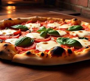 Double Cheese Margherita Pizza