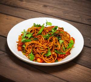 Thai basil chicken noodles