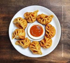 Fried chicken momos