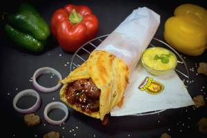 Pan Fried Barbeque Chicken Roll