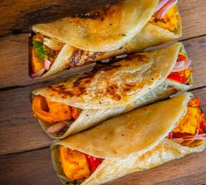 Paneer kathi roll