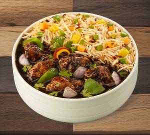 Hunan Chicken With Fried Rice