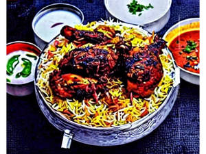 Chicken Fry Piece Biryani Family Bone